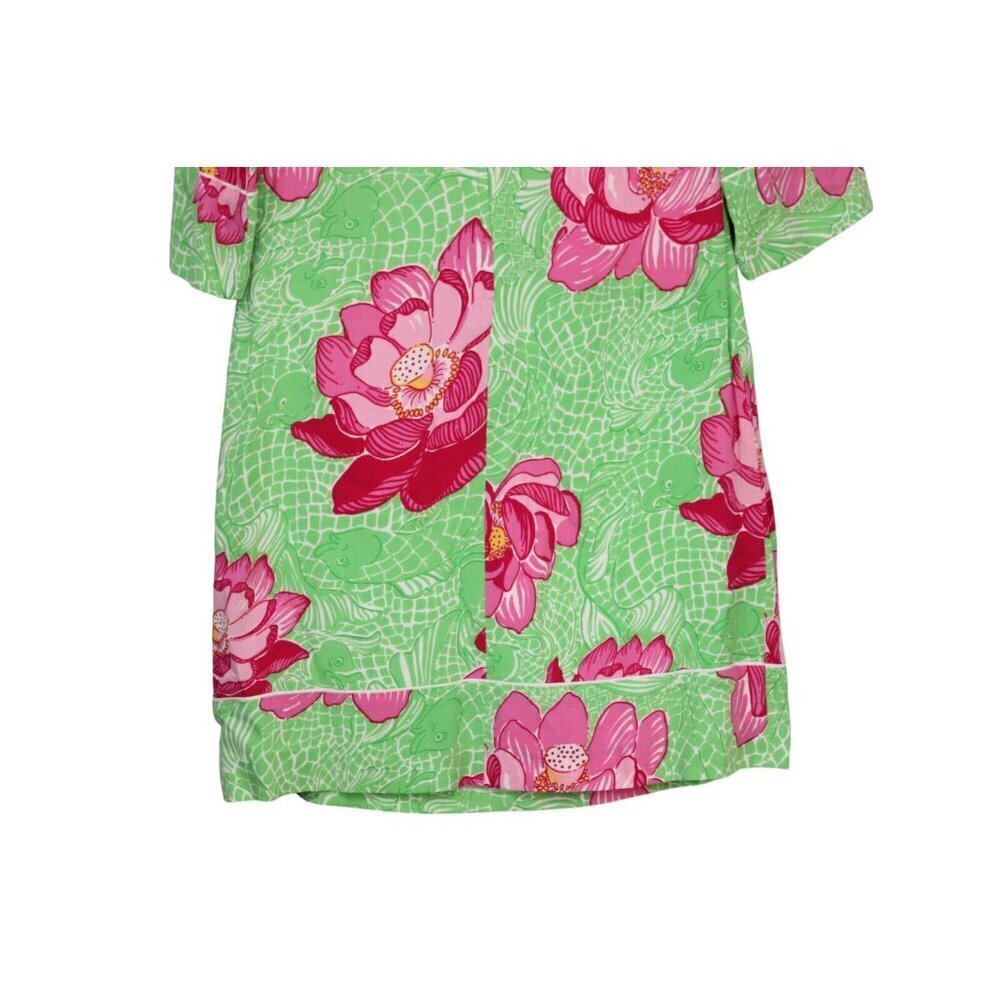 NWT Lilly Pulitzer Lyla Dress Size 6 Novelty Print Floral Resortwear Tropical - Picture 12 of 13